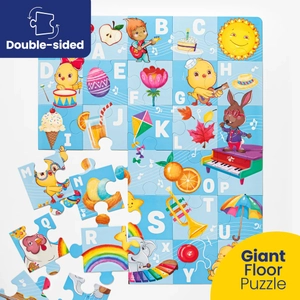 bilingual jumbo puzzle: letters a-z - Ảnh 5