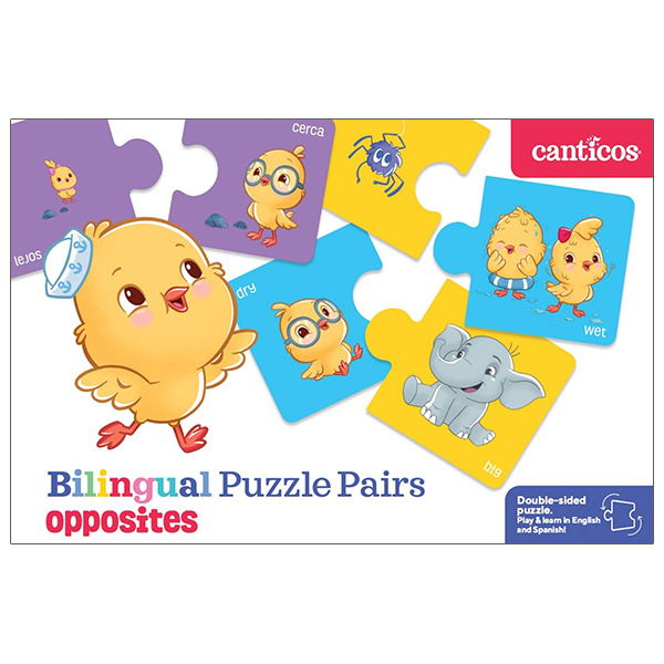 bilingual puzzle pairs: opposites