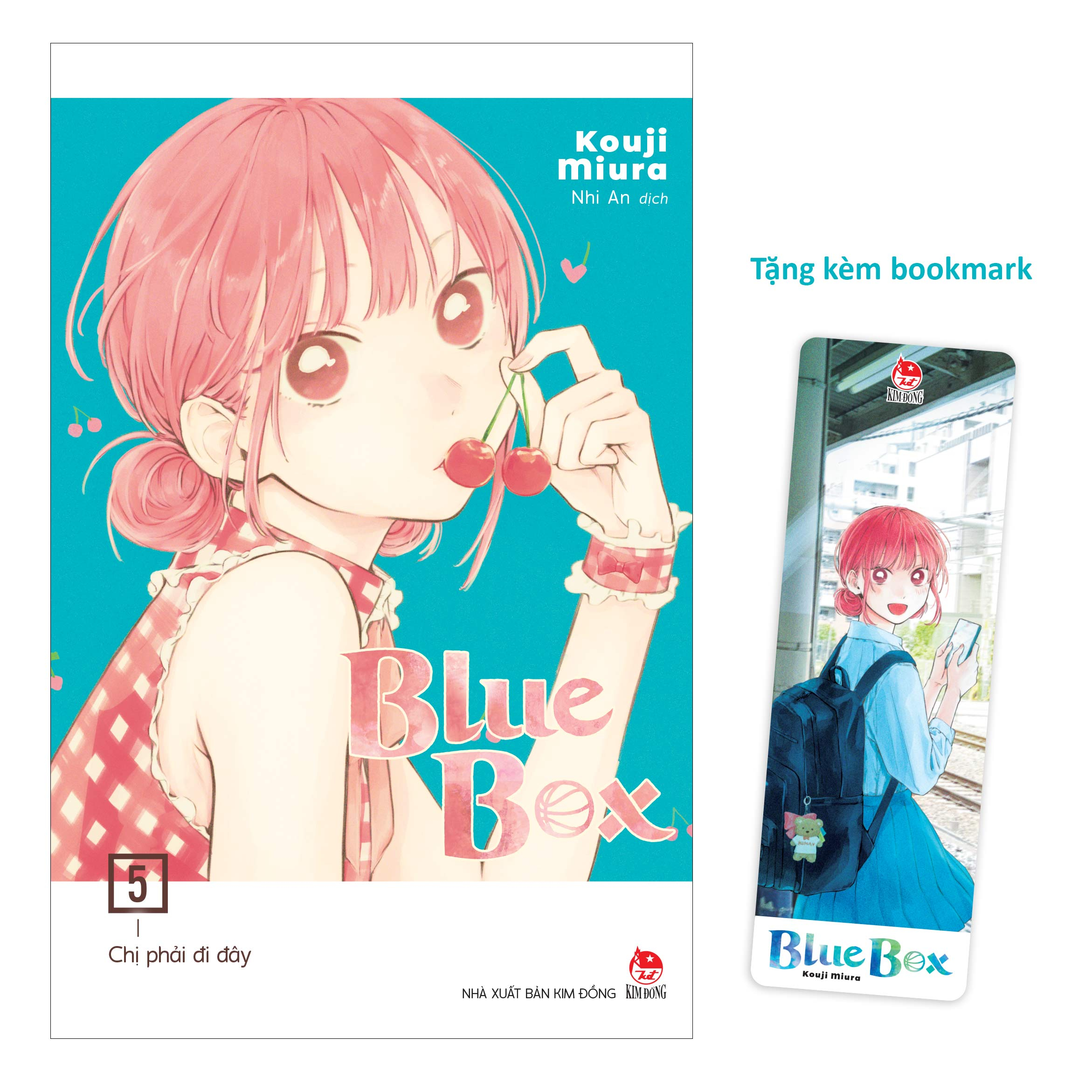 blue box - tập 5 - chị phải đi đây - tặng kèm bookmark - Ảnh 2