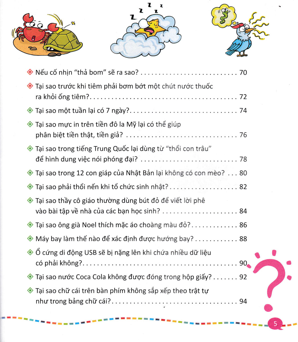 bộ 10 vạn câu hỏi vì sao - quyển 5: bách khoa tri thức thiếu nhi (tái bản) - Ảnh 6