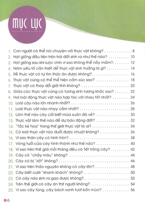bộ 101 điều em muốn biết - thế giới thực vật - tập 1 - Ảnh 3