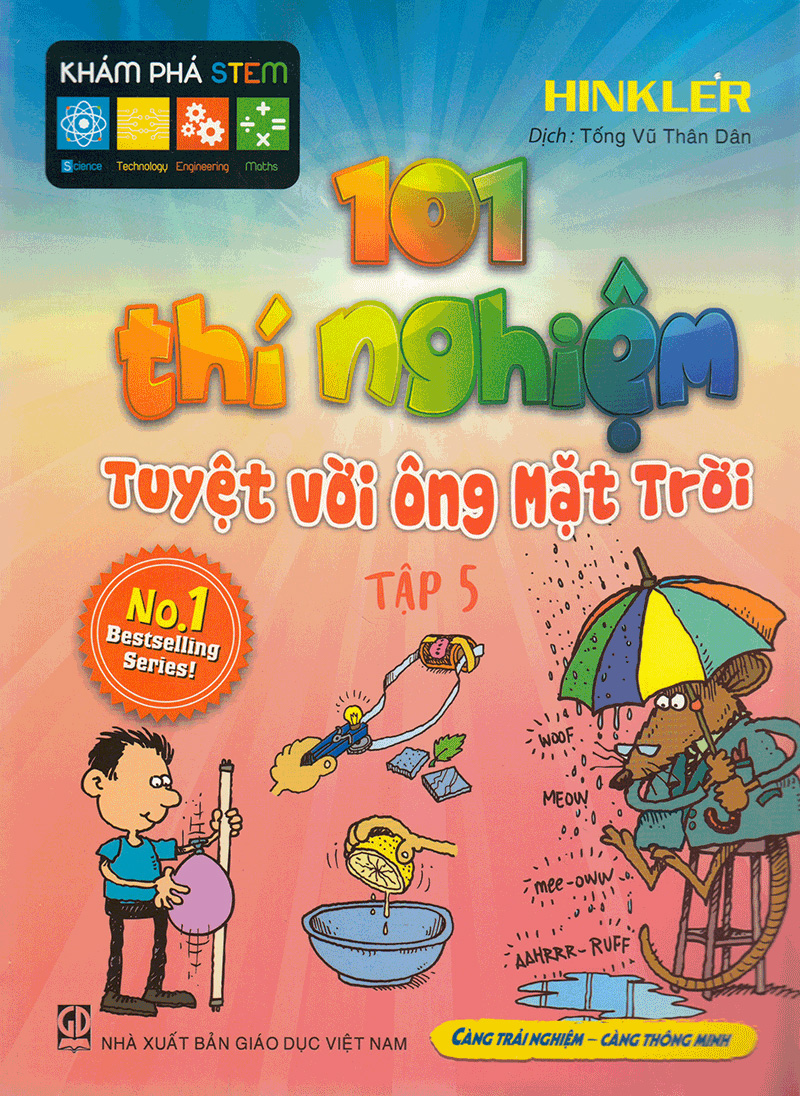 bộ 101 thí nghiệm - tuyệt vời ông mặt trời (tập 5) - Ảnh 2
