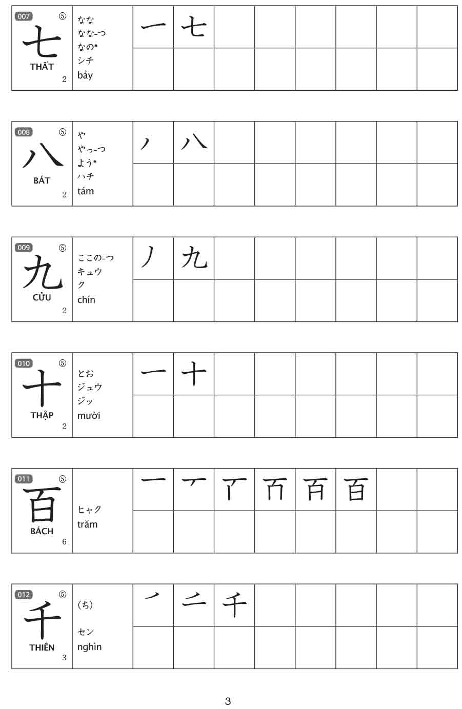 bộ 15 phút luyện kanji mỗi ngày - vol 1 - Ảnh 7