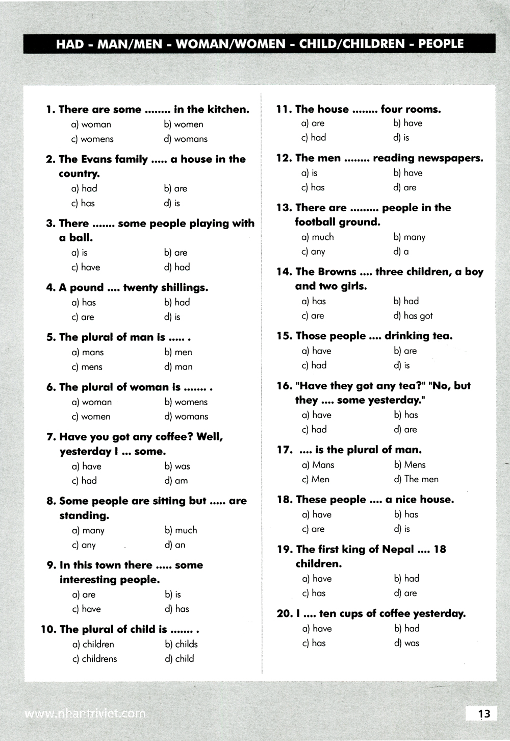 bộ 1500 structured tests level 1 - Ảnh 13