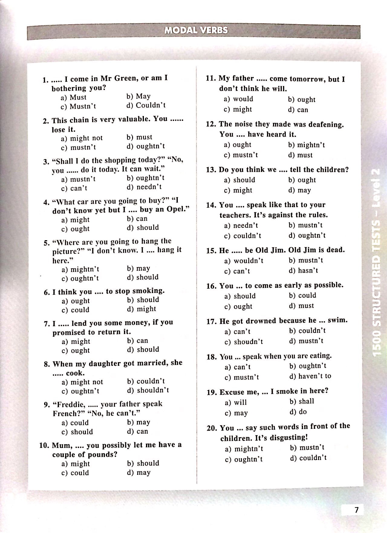 bộ 1500 structured tests level 2 - Ảnh 6
