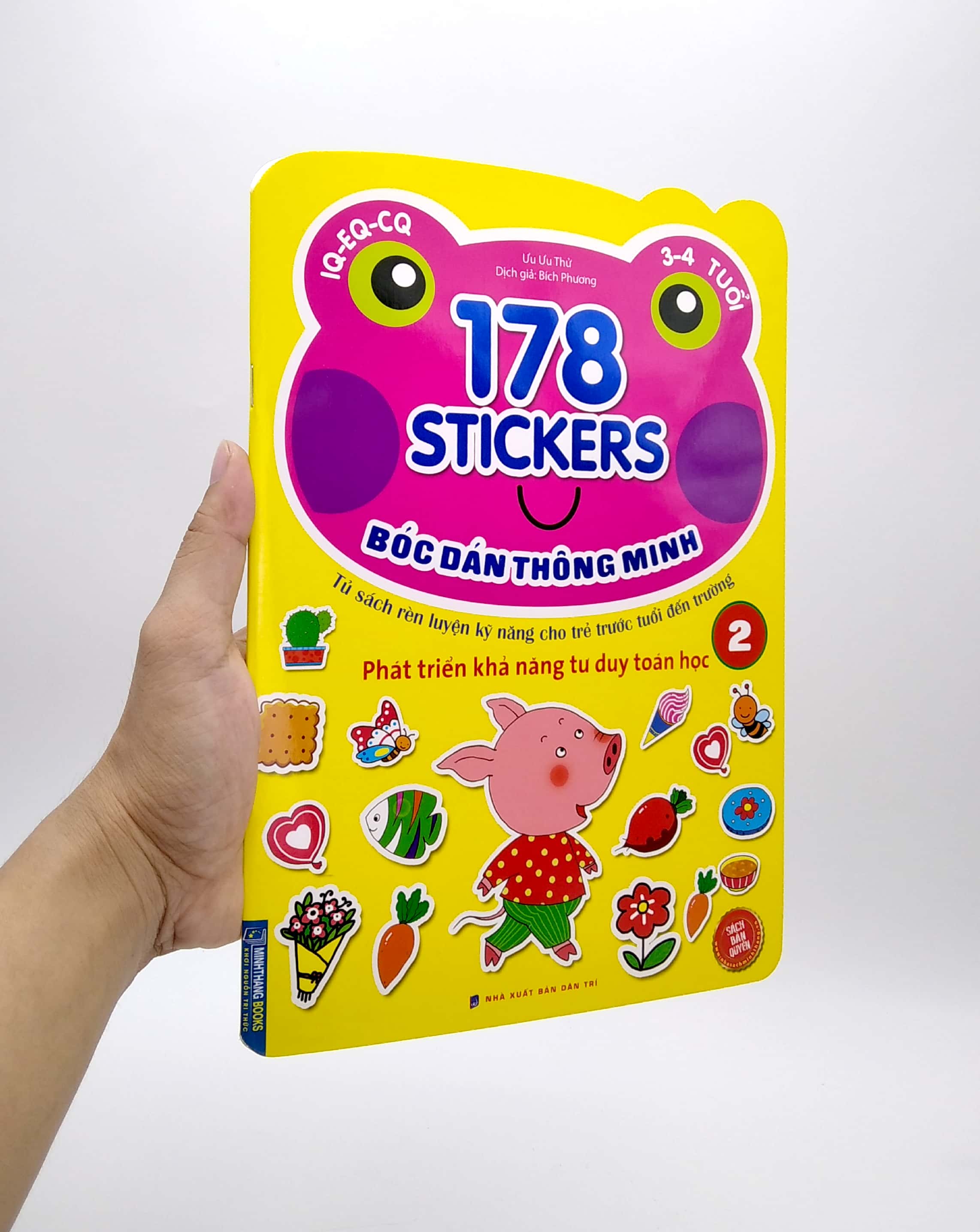 bộ 178 stickers - bóc dán thông minh phát triển khả năng tư duy toán học (3 - 4 tuổi) - tập 2 - Ảnh 7