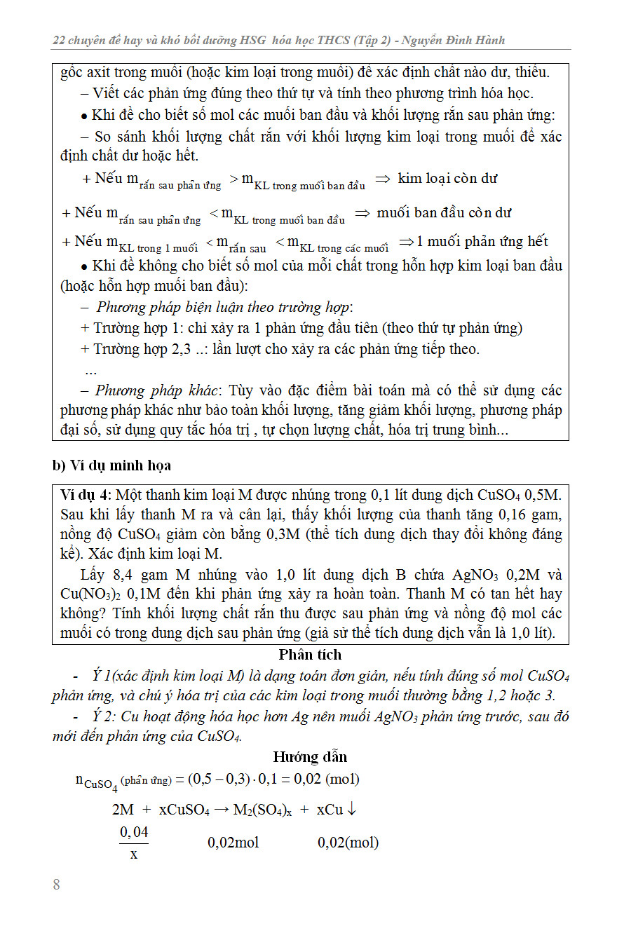 Bo
						
										
										22 Chuyen De Hay Va Kho - Bo Duong Hoc Sinh Gioi - Hoa Hoc THCS - Tap 2 - Ảnh 10