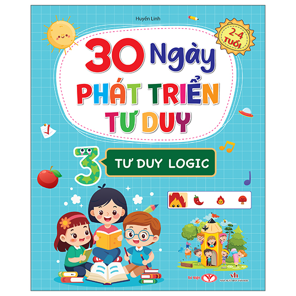 Bộ
						
										
										30 Ngày Phát Triển Tư Duy - 2-4 Tuổi - Tập 3 - Tư Duy Logic
