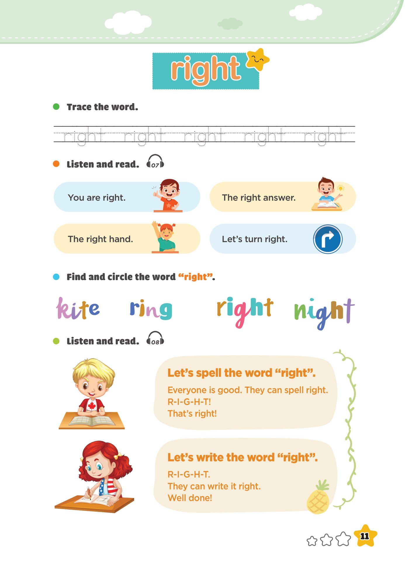 bộ 300 first sight words for kids - 2 - Ảnh 11
