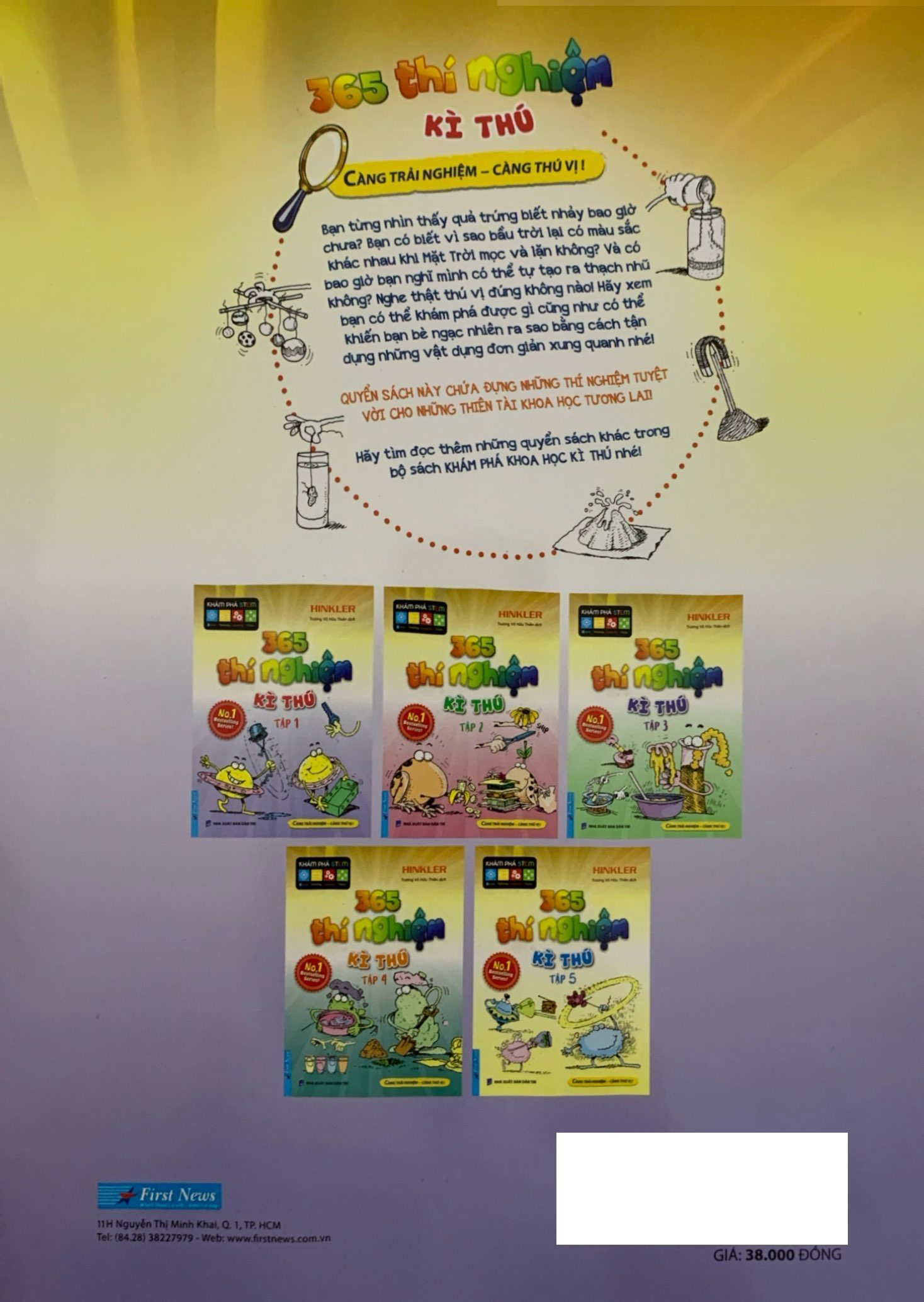 Bo
						
										
										365 Thi Nghiem Ki Thu - Tap 1 (Tai Ban 2021) - Ảnh 7