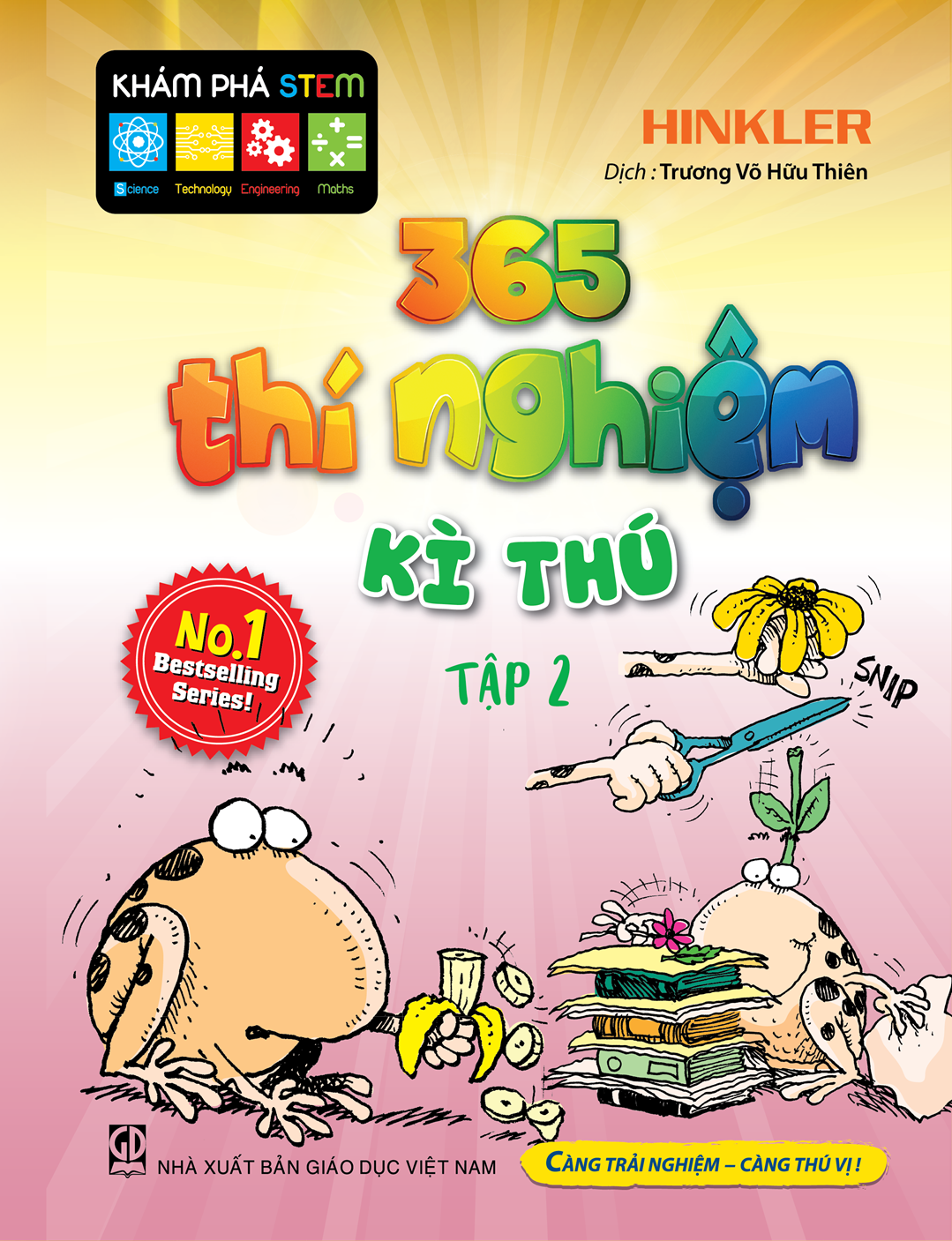 Bộ
						
										
										365 Thí Nghiệm Kì Thú - Tập 2 (Tái Bản 2021) - Ảnh 2