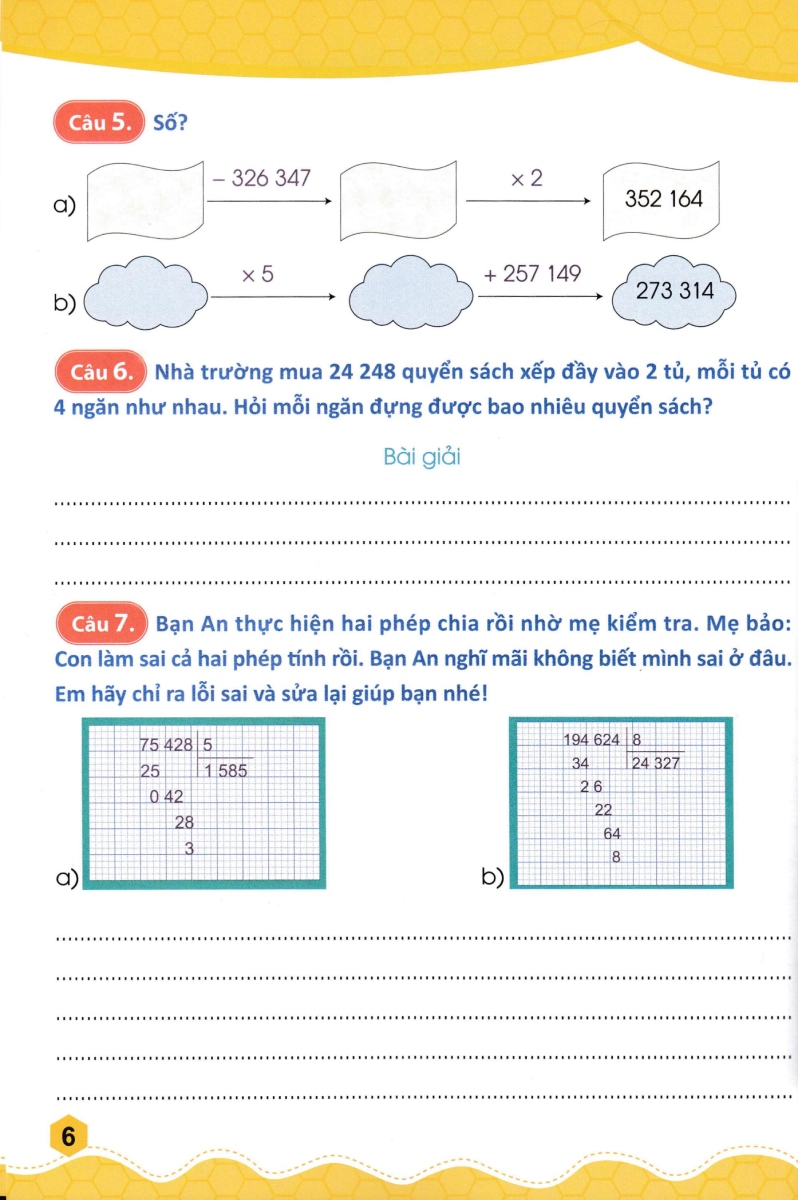 Bộ 45 Đề Ôn Luyện Và Kiểm Tra Toán 4 - Tập 2 (Biên Soạn Theo Chương Trình Giao Dục Phổ Thông Mới) - Ảnh 8