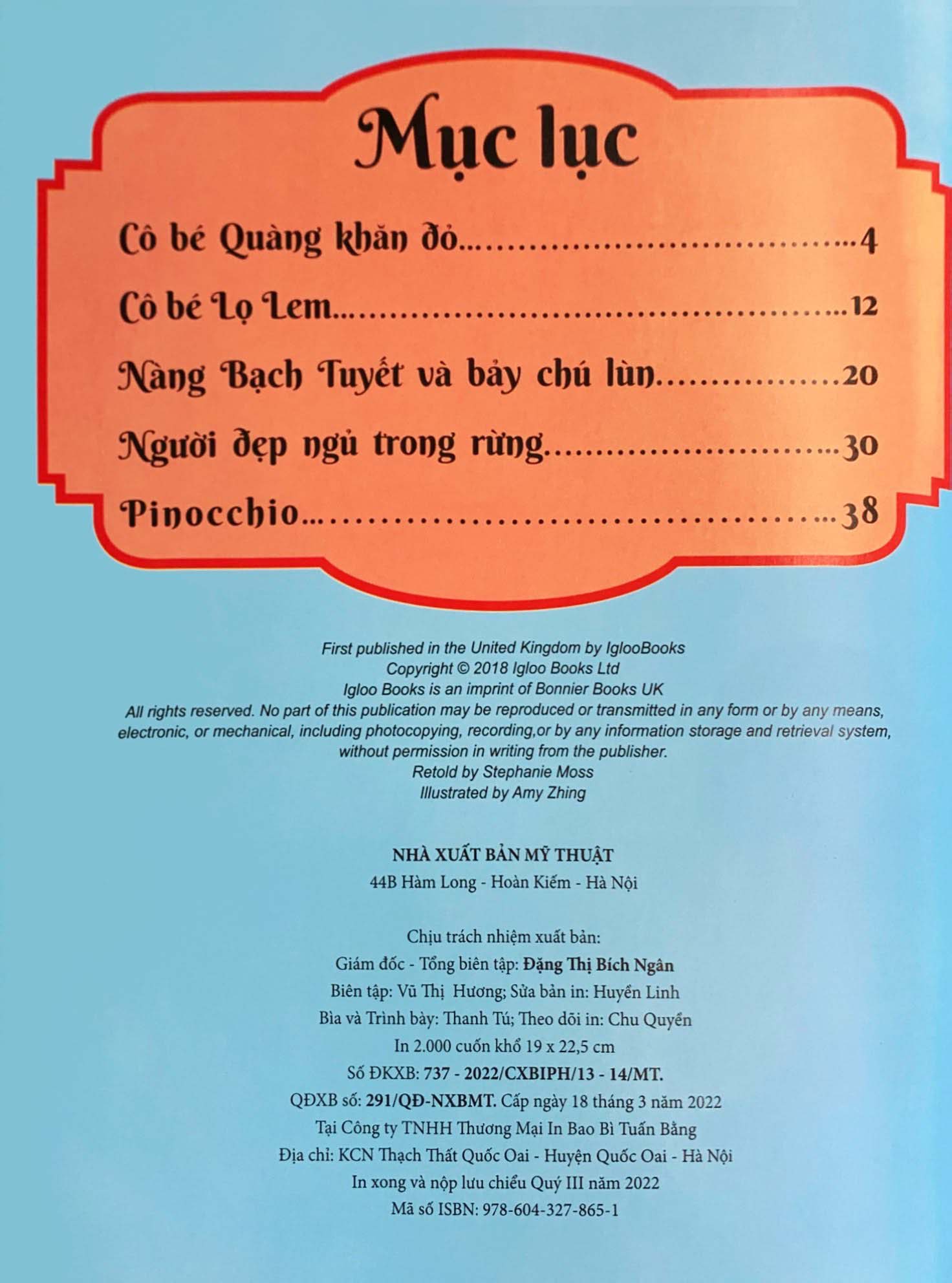 bộ 5 phút đọc truyện cùng con yêu - cô bé quàng khăn đỏ và những truyện cổ tích kinh điển khác - Ảnh 3