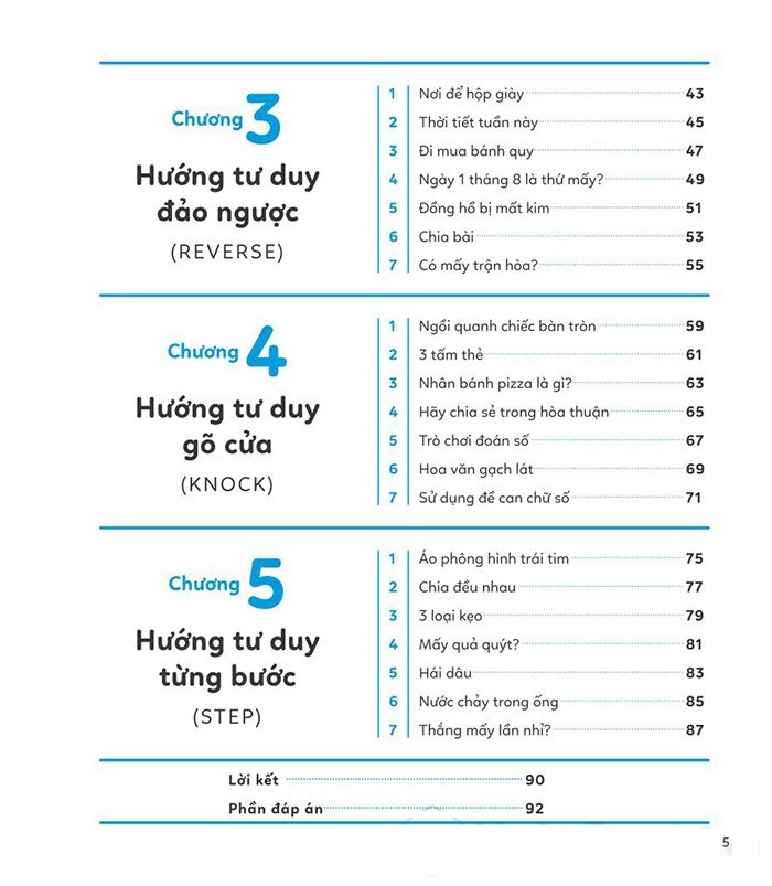 bộ 5 phút tư duy logic - tập 1: nhập môn - Ảnh 6