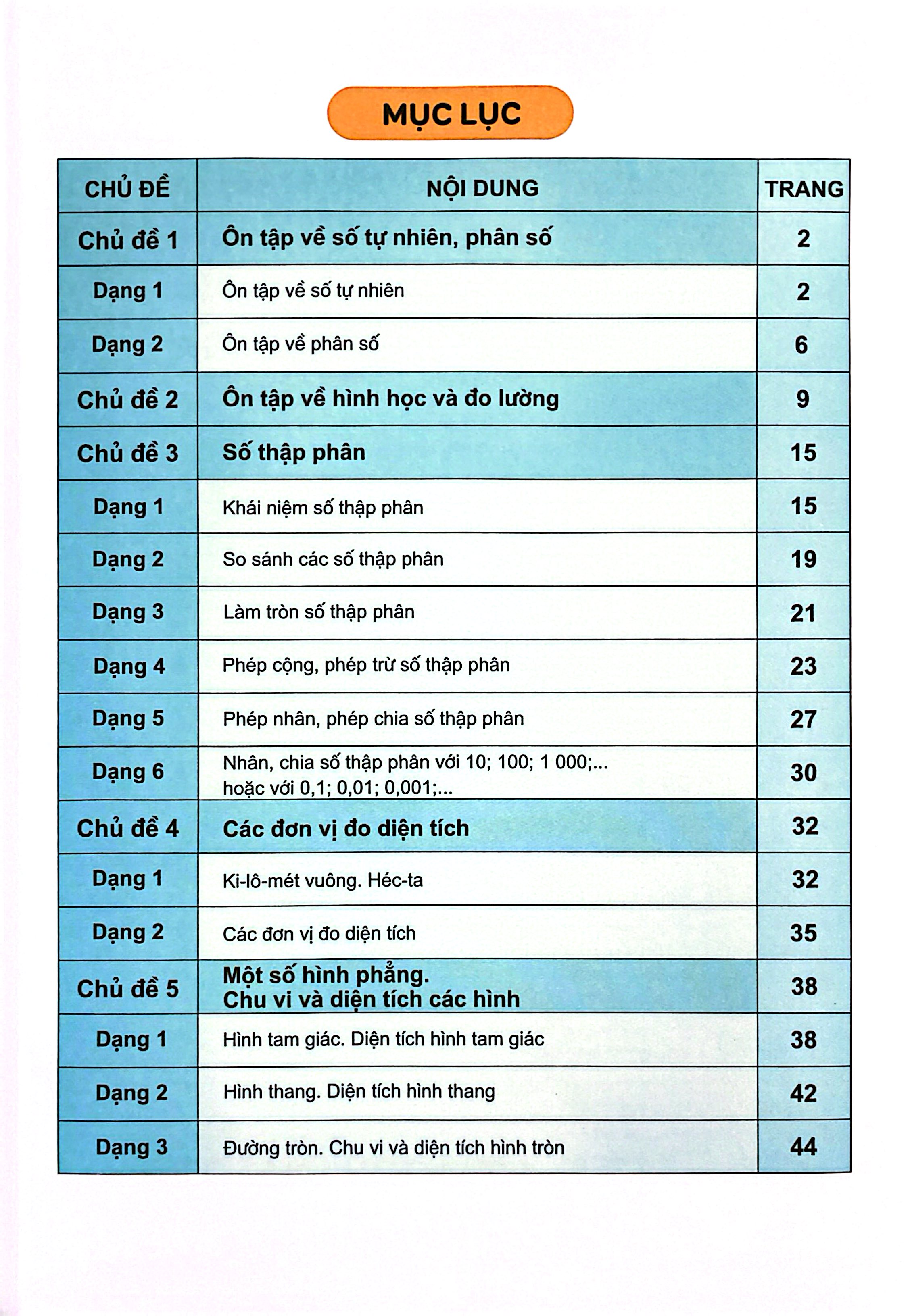 Bộ 500 Bài Toán Cơ Bản Và Nâng Cao Lớp 5 - Ảnh 3