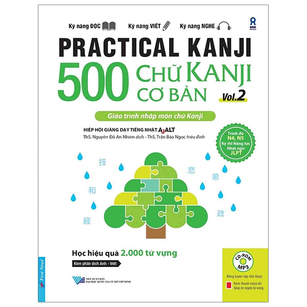 bộ 500 chữ kanji cơ bản vol.2