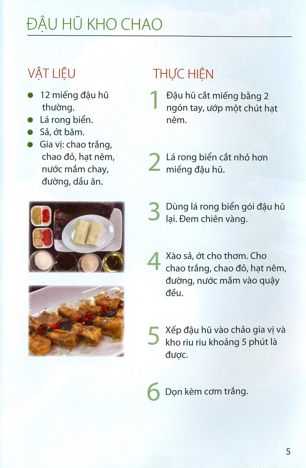 bộ 500 món chay thanh tịnh - tập 14 - Ảnh 6