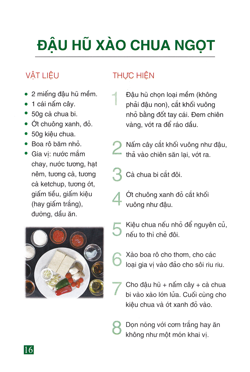 bộ 500 món chay thanh tịnh - tập 9 - Ảnh 17