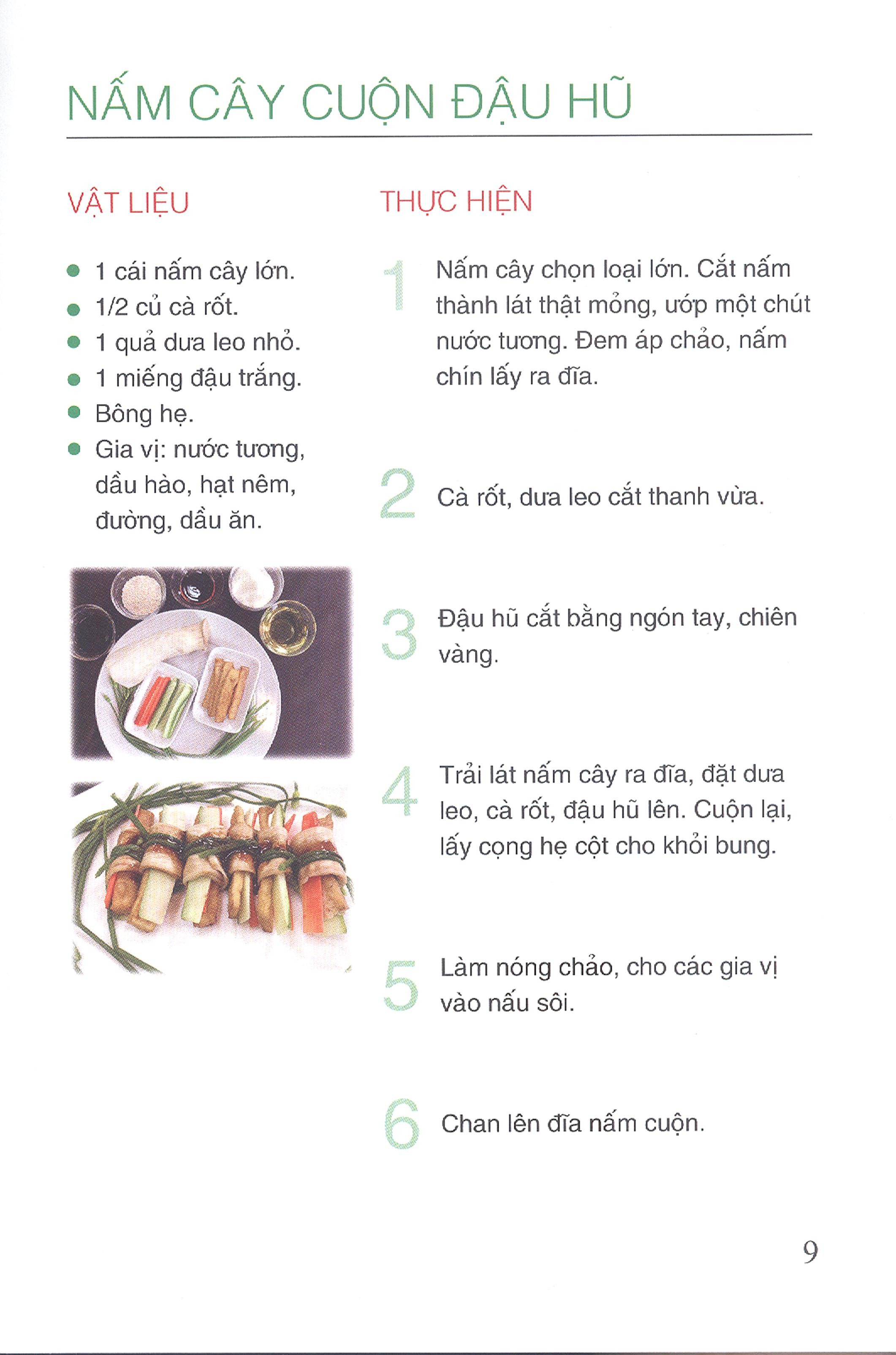 bộ 501 món chay thanh tịnh - tập 12 - Ảnh 10