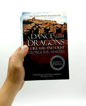 bộ a song of ice and fire 5: a dance with dragons - part 1: dreams and dust (landscape cover) (paperback) - Ảnh 7