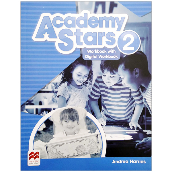 bộ academy stars 2 workbook with digital workbook