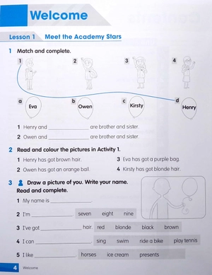 bộ academy stars 2 workbook with digital workbook - Ảnh 5