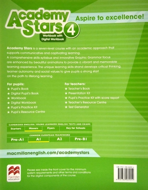 bộ academy stars 4: workbook with digital workbook - Ảnh 6