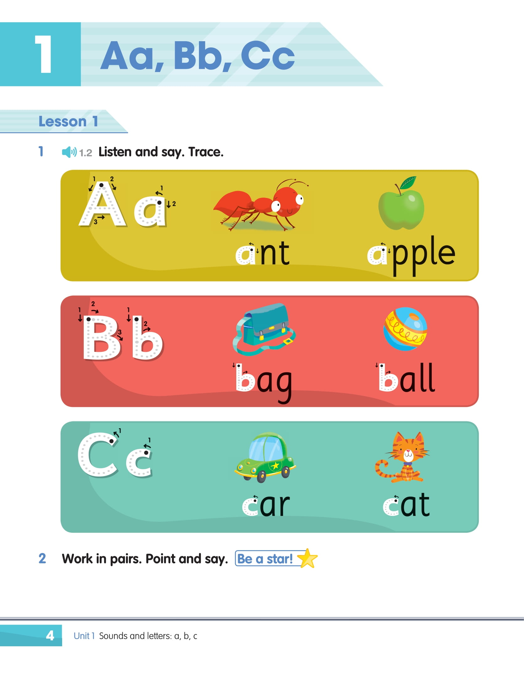 Bộ Academy Stars Starter - Alphabet Book - Ảnh 5