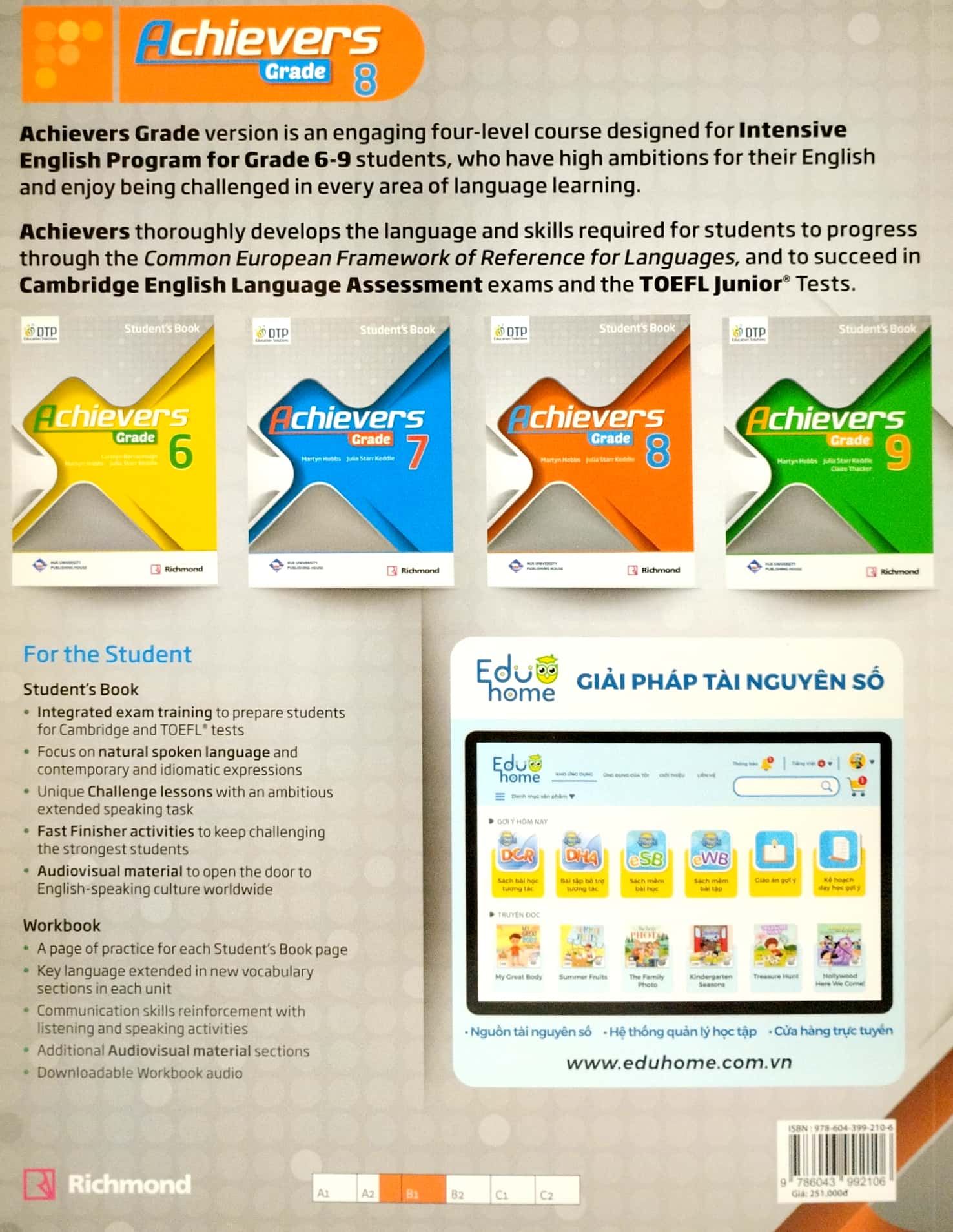 Bộ Achievers Grade 8 - Student's Book + CLIL Book - Ảnh 7