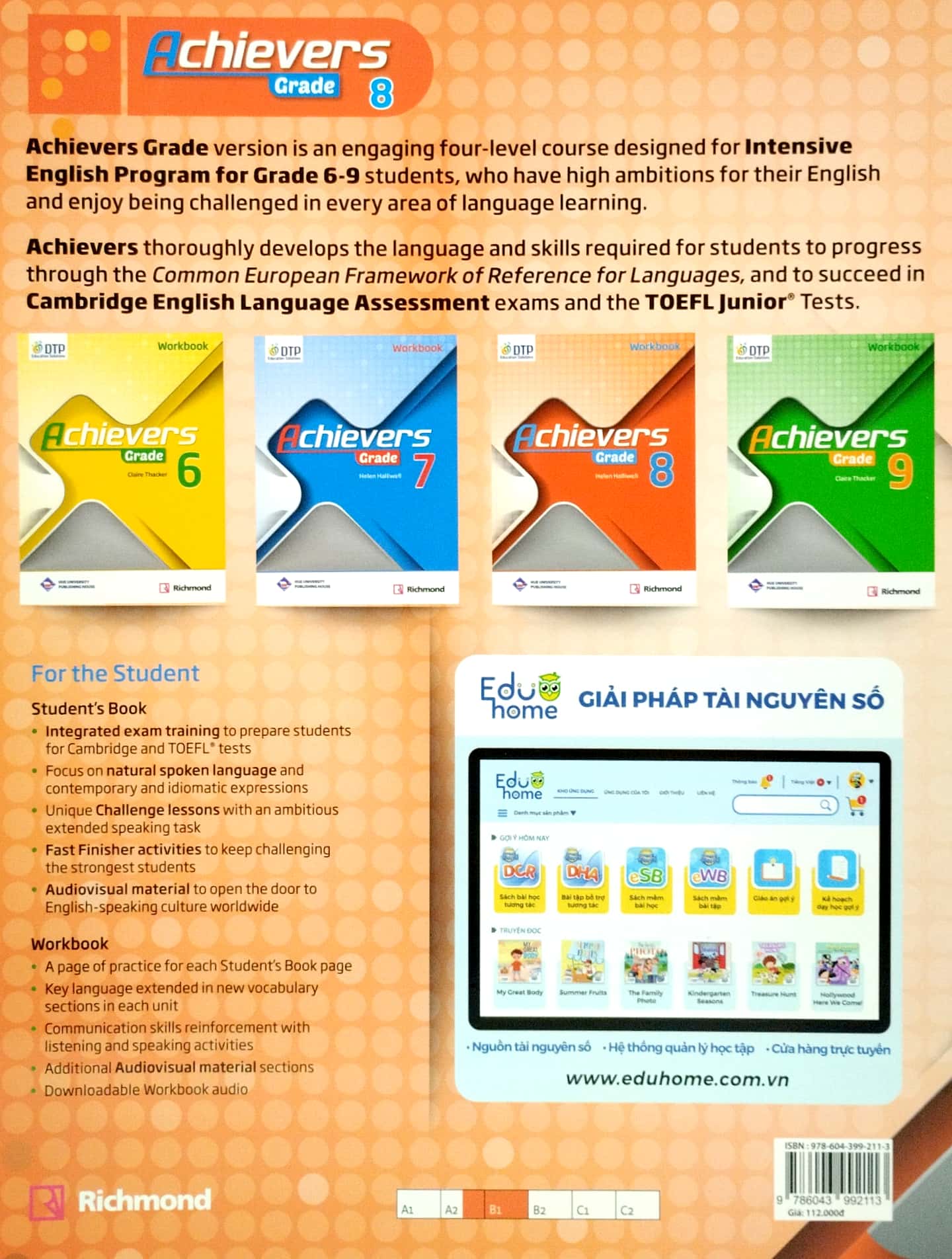 Bộ Achievers Grade 8 - Workbook - Ảnh 4