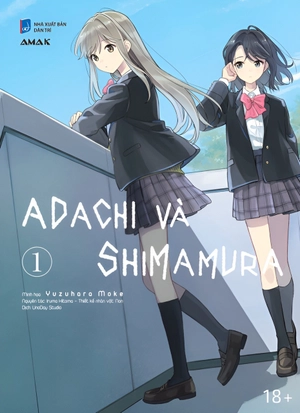 bộ adachi và shimamura - tập 1 - tặng kèm bookmark + twist & pop card + poster a3 - Ảnh 3