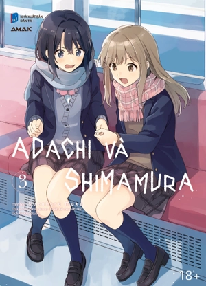 bộ adachi và shimamura - tập 3 - tặng kèm bookmark + twist & pop card + poster a3 - Ảnh 3