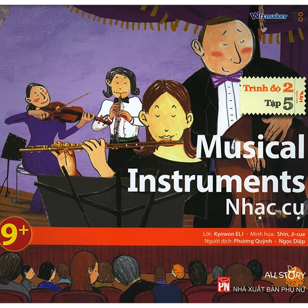 bộ all story - musical instruments - nhạc cụ - trình độ 2 (tập 5)