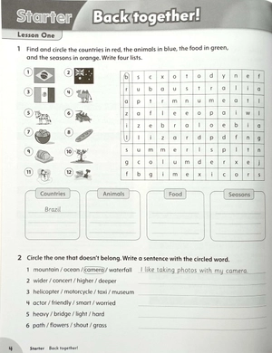 bộ american family and friends level 4: workbook with online practice - 2nd edition - Ảnh 5