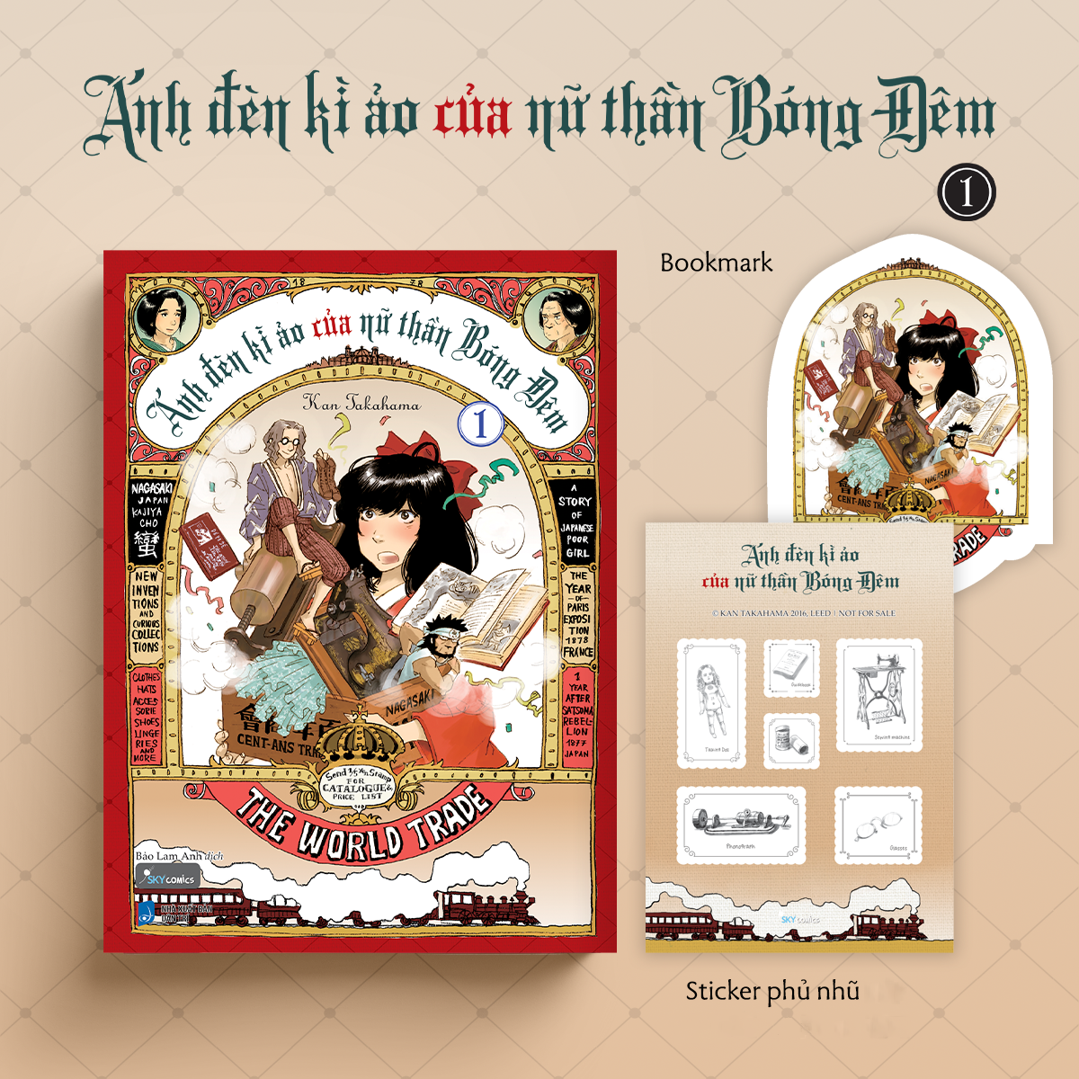 Bo
						
										
										Anh Den Ki Ao Cua Nu Than Bong Dem - Tap 1 - Tang Kem Bookmark + Sticker Phu Nhu - Ảnh 2