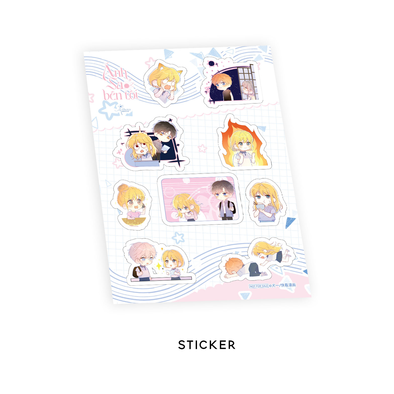 Bộ
						
										
										Ánh Sao Bên Tôi - Tập 5 - Bản Đặc Biệt - Tặng Kèm Set Sticker + Móc Khoá Treo PVC + Huy Hiệu Phủ Hologram Ánh Sao - Ảnh 4