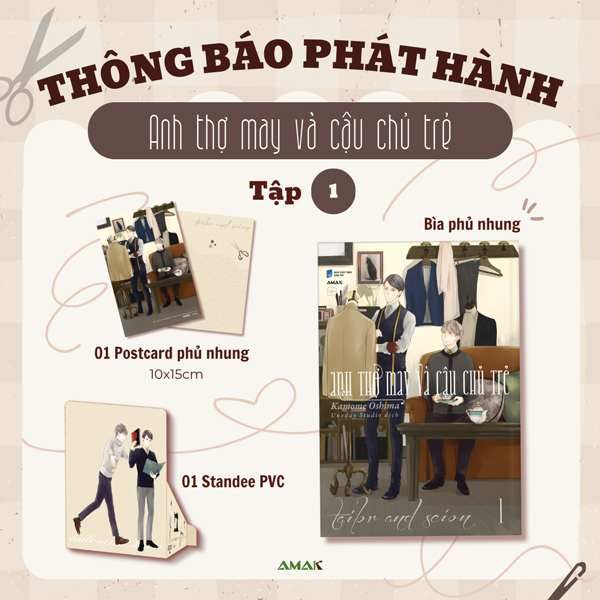Bo
						
										
										Anh Tho May Va Cau Chu Tre - Tap 1 - Tang Kem Bia Ao Roi Phu Nhung + Postcard Phu Nhung + PVC Standee