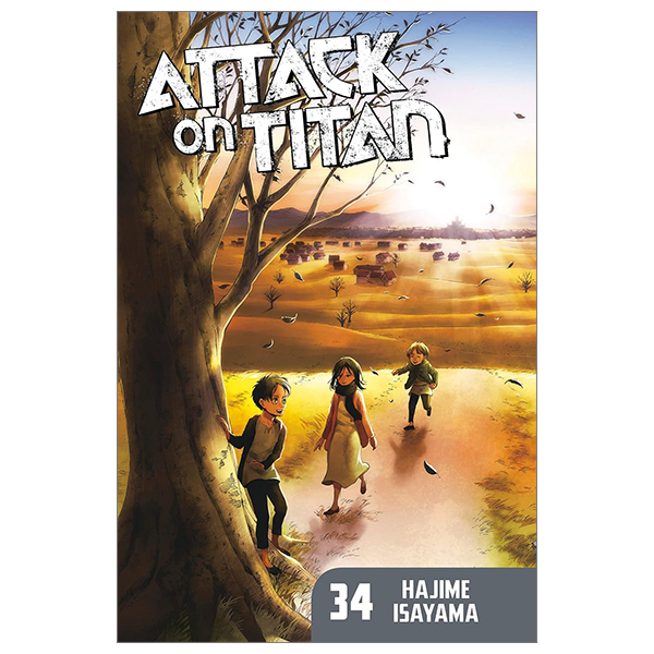 bộ attack on titan 34 (english edition)