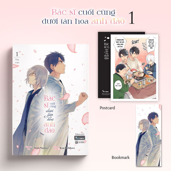 Bo
Bac Si Cuoi Cung Duoi Tan Hoa Anh Dao - Tap 1 - Tang Kem Bookmark + Postcard