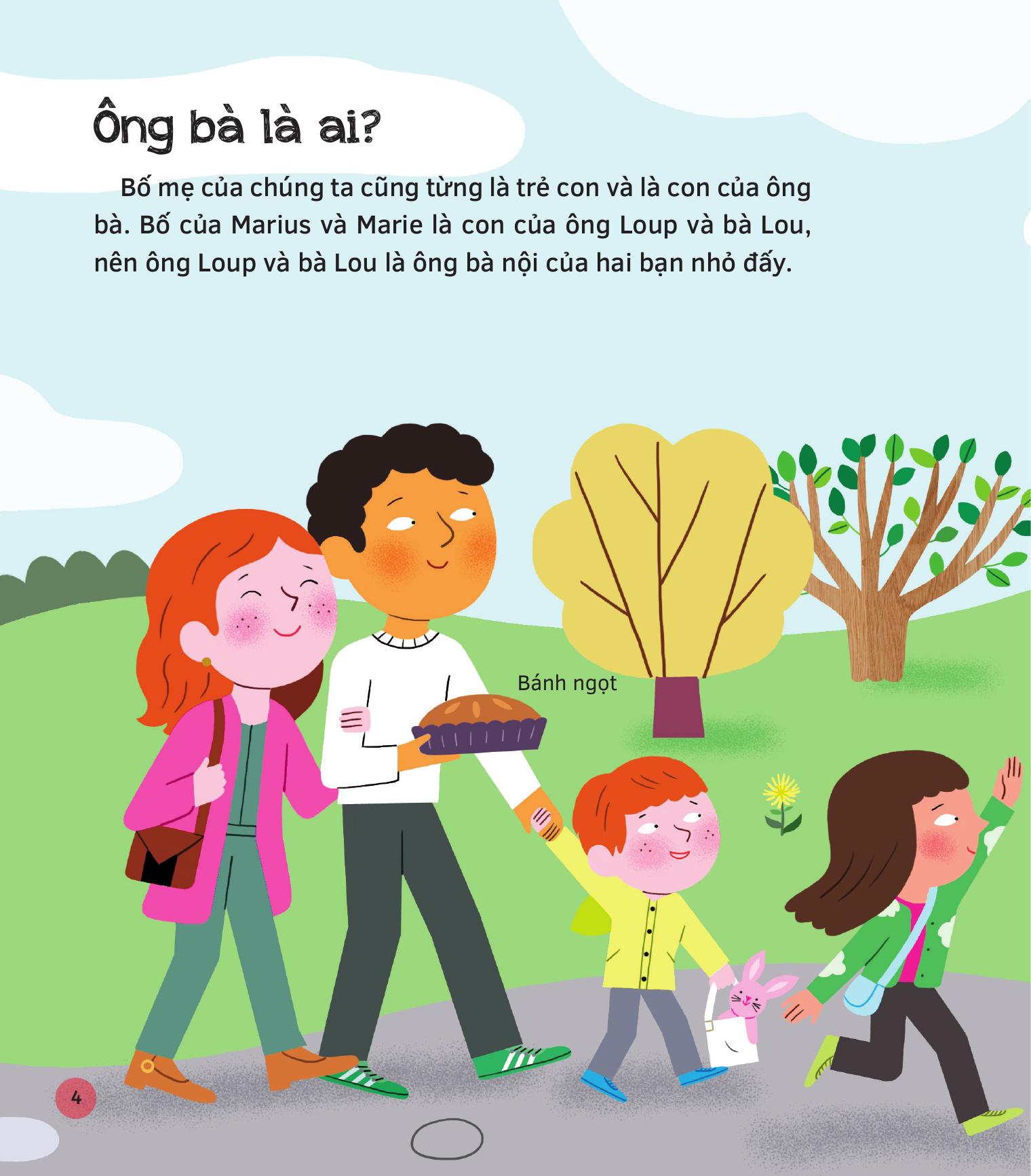 Bộ Bách Khoa Thư Đầu Đời Cho Bé - Ông Bà Kính Yêu - Ảnh 6