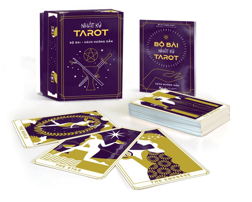 bộ bài nhật ký tarot - kèm sách hướng dẫn (tái bản 2022) - Ảnh 4