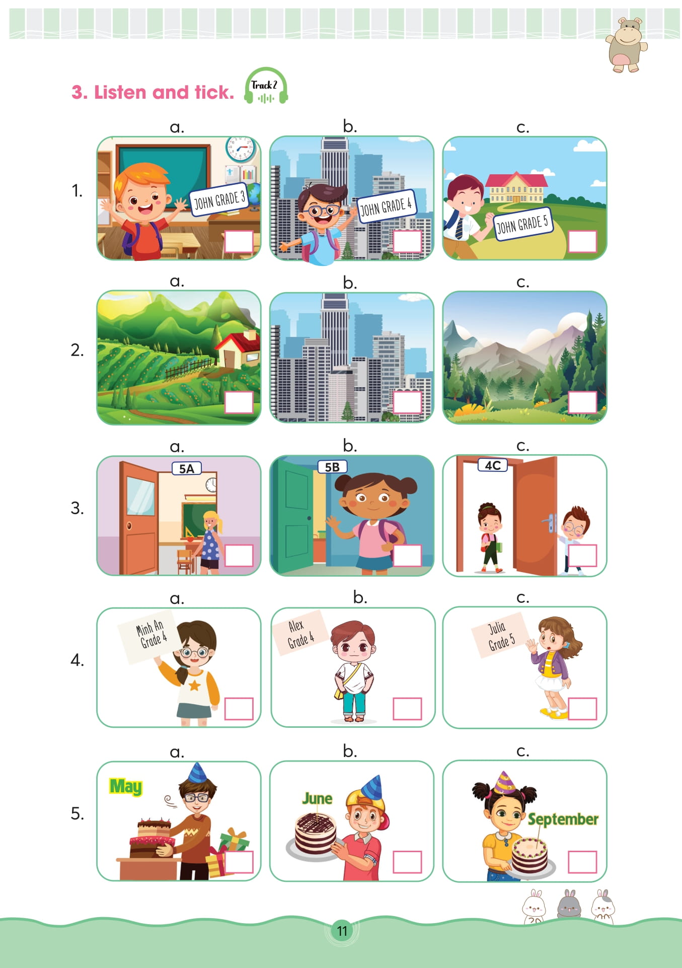 Bộ Bài Tập Bổ Trợ - Nâng Cao Tiếng Anh Lớp 5 - Tập 1 - Ảnh 12