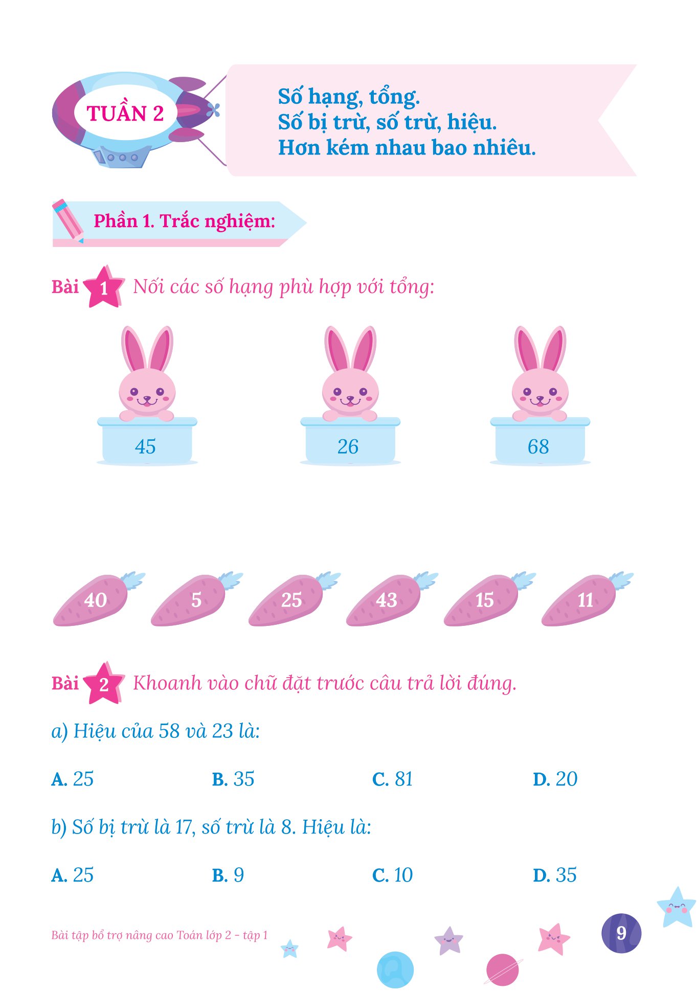 bộ bài tập bổ trợ nâng cao toán lớp 2 - tập 1 (bám sát sgk kết nối tri thức với cuộc sống) - Ảnh 10