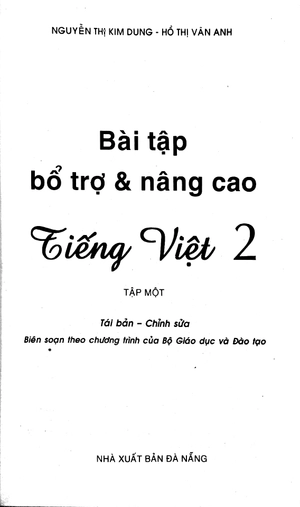 bộ bài tập bổ trợ và nâng cao tiếng việt 2 - tập 1 - Ảnh 3