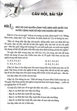 bộ bài tập giáo dục quốc phòng an ninh 11 (cánh diều) (chuẩn) - Ảnh 4