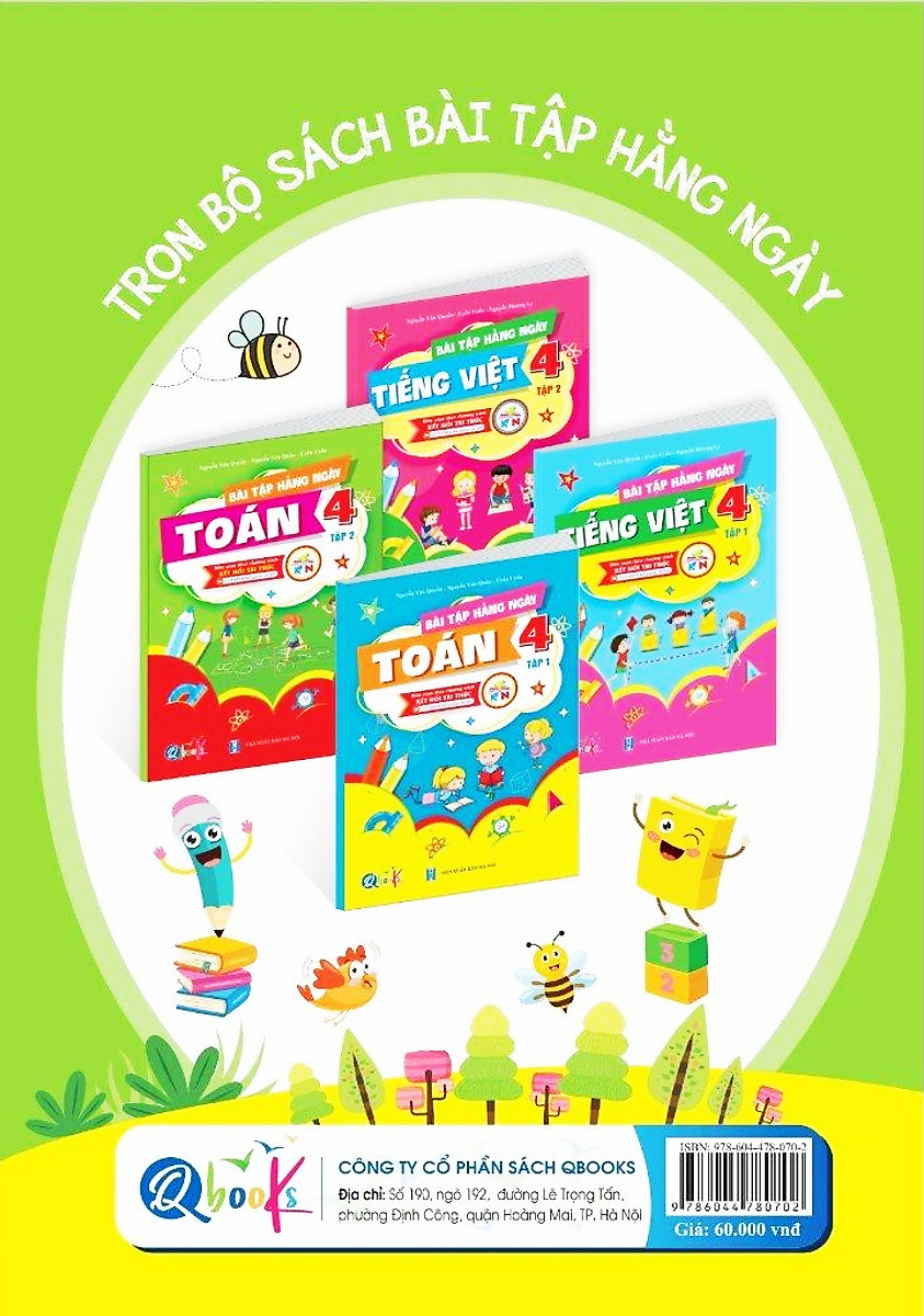 Bo
						
										
										Bai Tap Hang Ngay Toan 4 - Tap 2 (Ket Noi) - Ảnh 9