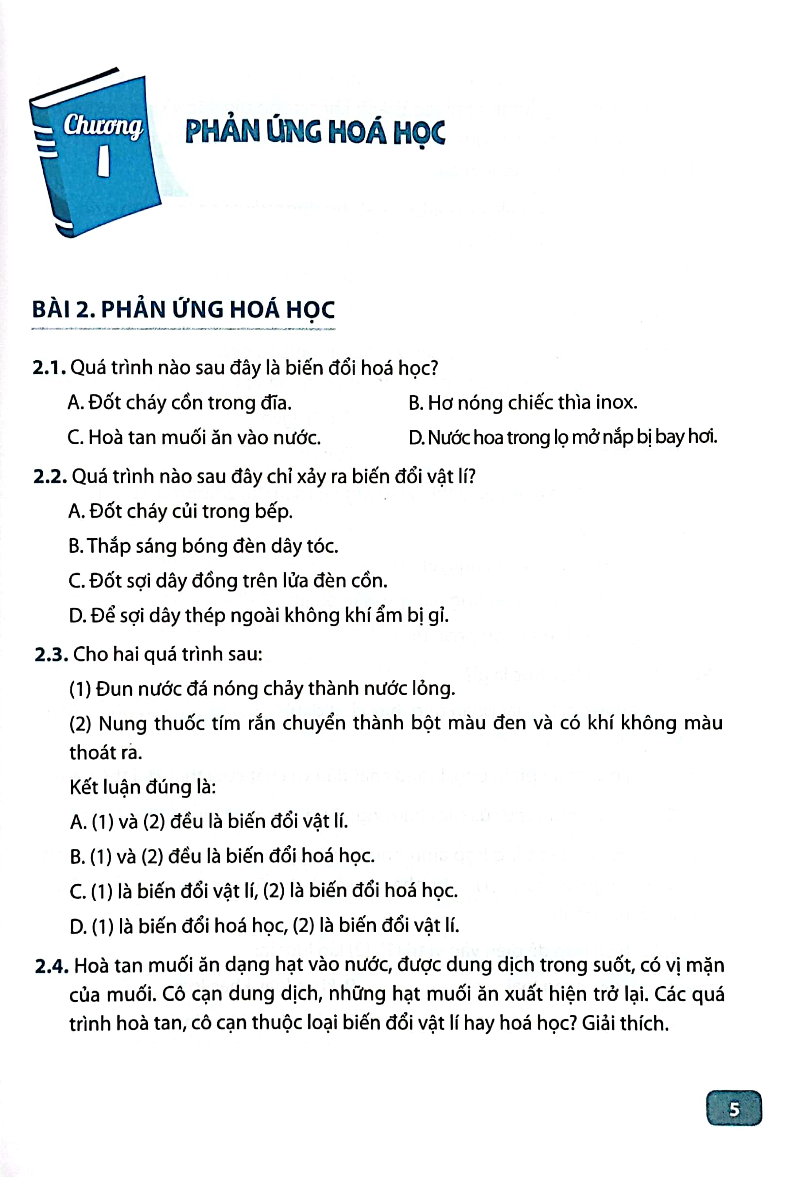 bộ bài tập khoa học tự nhiên 8 (kết nối tri thức) (chuẩn) - Ảnh 4