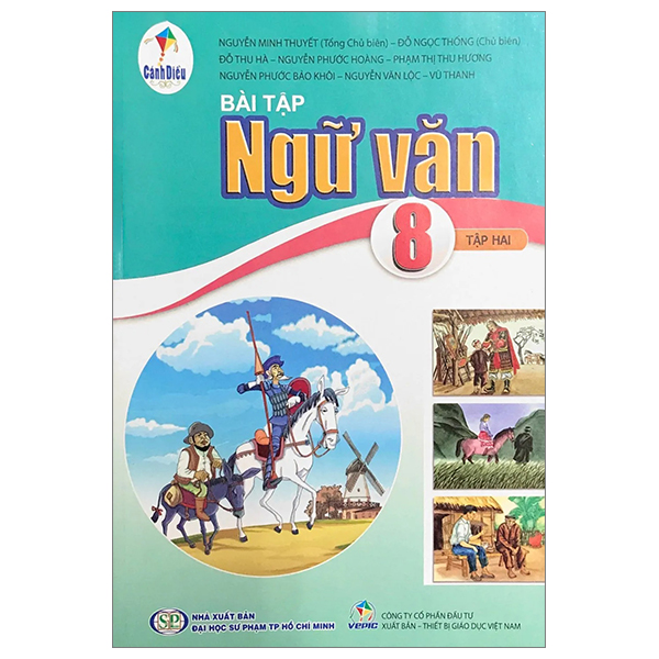 bộ bài tập ngữ văn 8 - tập 2 (cánh diều) (chuẩn)