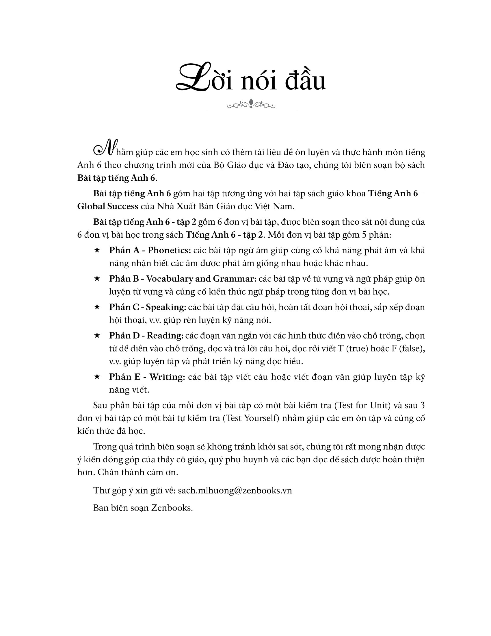 bộ bài tập tiếng anh lớp 6 tập 2 (không đáp án) - dùng kèm sgk global success - Ảnh 4