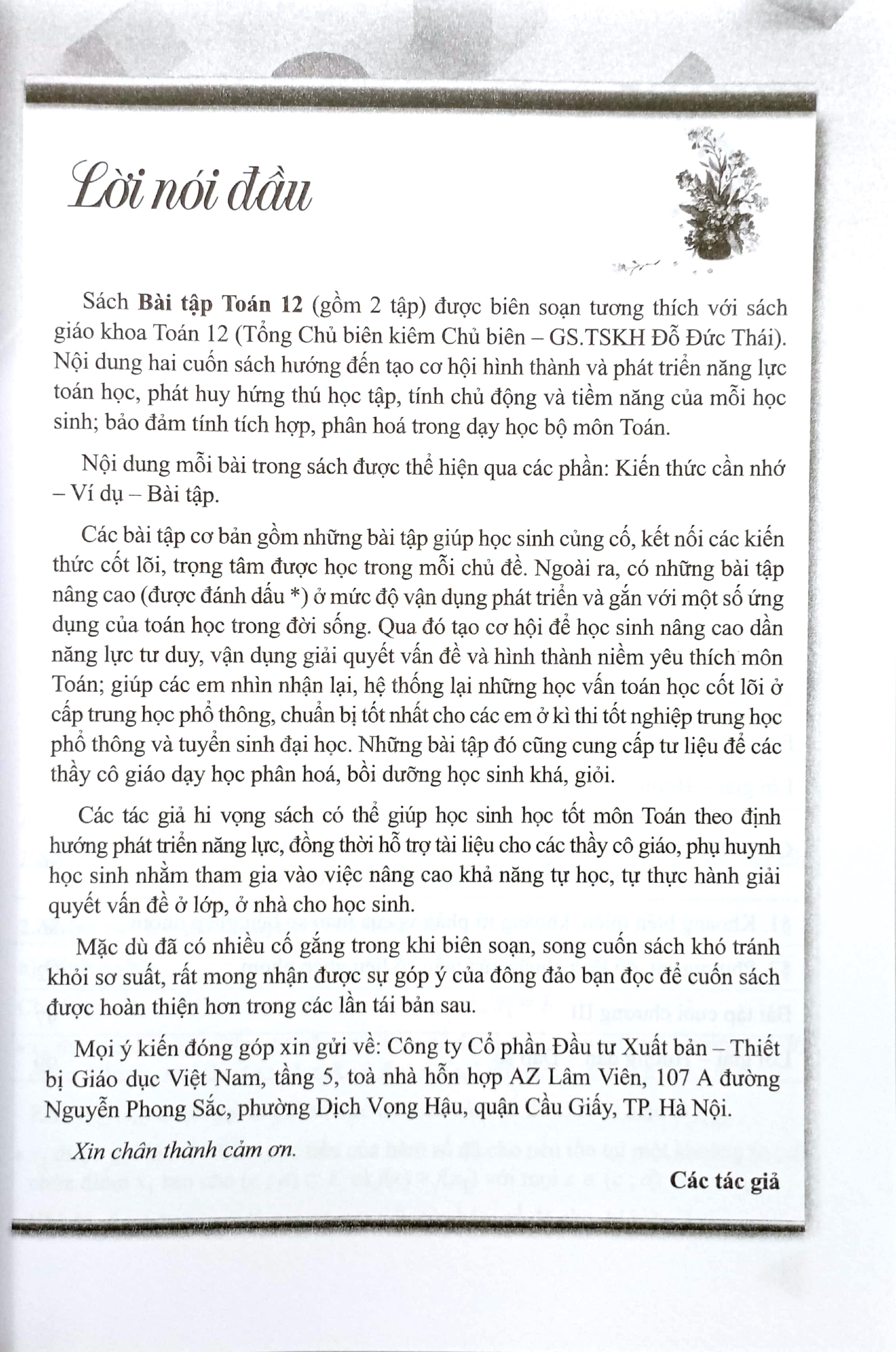 Bo
						
										
										Bai Tap Toan 12 - Tap 1 (Canh Dieu) (Chuan) - Ảnh 3